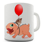 Snap The Dragon Flying Novelty Mug