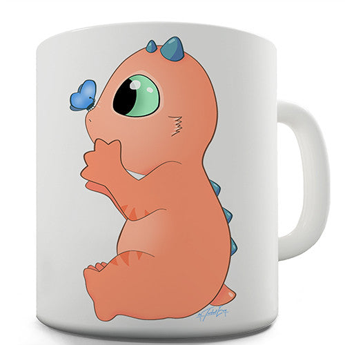 Snap The Dragon And Butterfly Novelty Mug