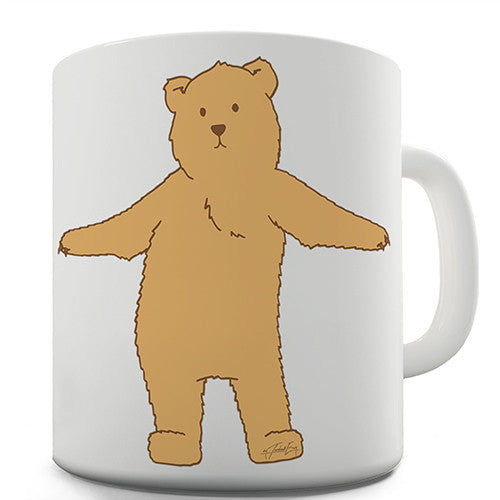 Silly Bear Dancing Novelty Mug