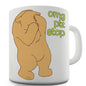 Silly Bear OMG Plz Stop Novelty Mug