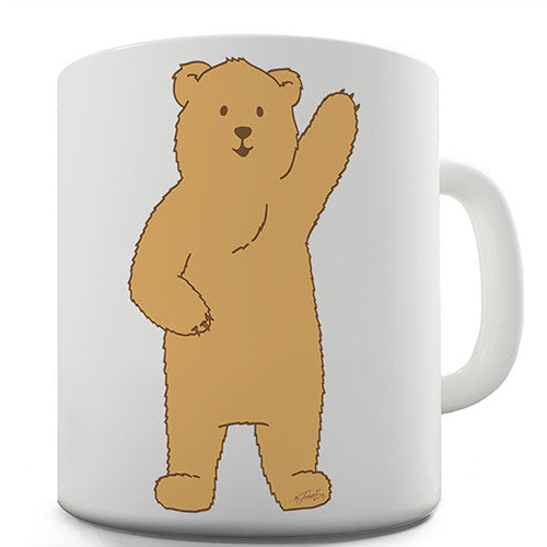 Silly Bear Hi There Novelty Mug