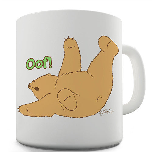 Silly Bear Oof! Novelty Mug