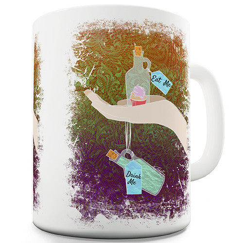 Eat Me Drink Me Novelty Mug