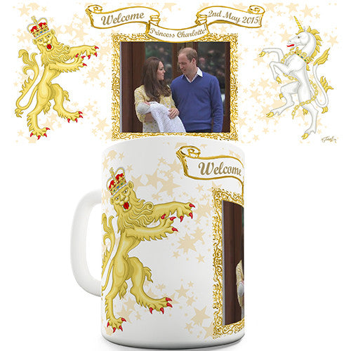 Birth Of Princess Charlotte Novelty Mug