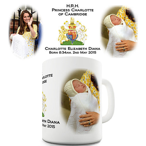 Princess Charlotte Royal Novelty Mug