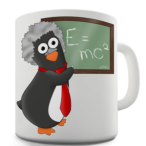 Einstein Guin The Penguin Novelty Mug