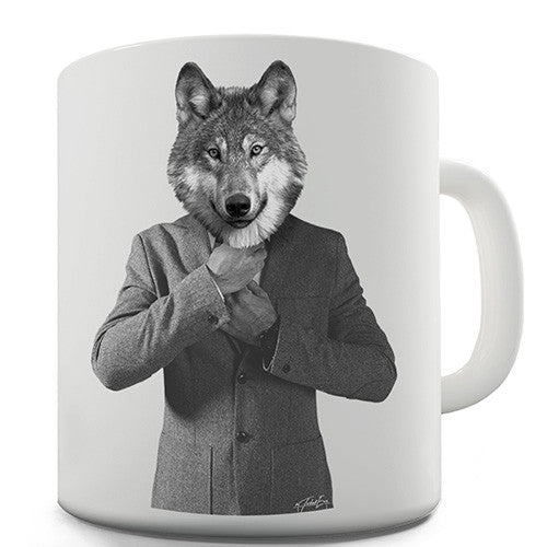 Mr Wolf Novelty Mug