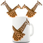 Twin Giraffe Novelty Mug