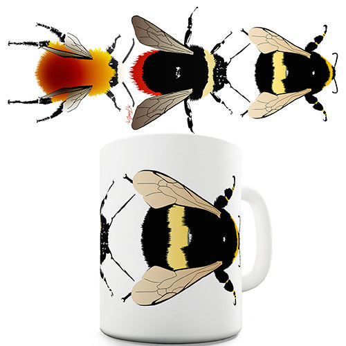 Species Of Bees Novelty Mug