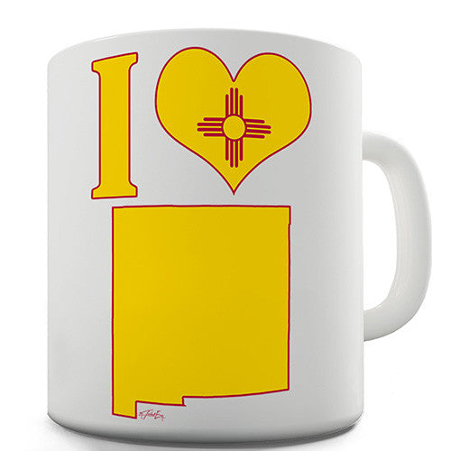 I Love New Mexico Novelty Mug