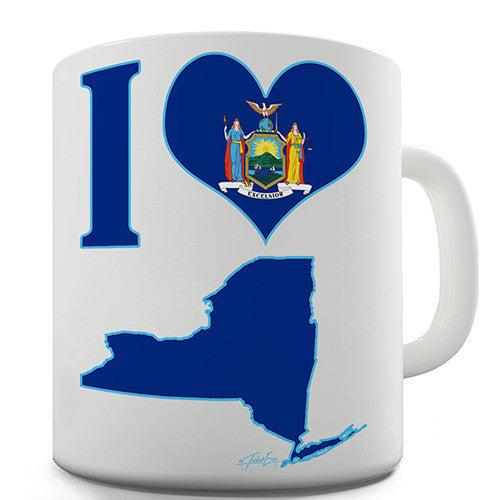 I Love New York Novelty Mug