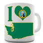 I Love Washington Novelty Mug