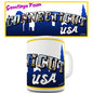 Greetings From Connecticut Novelty Mug