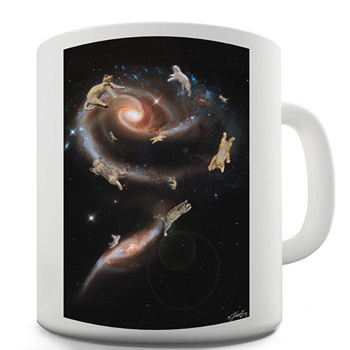 Cat Galaxy Novelty Mug