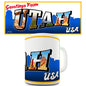 Greetings From Utah Novelty Mug