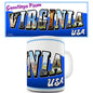 Greetings From Virginia Novelty Mug