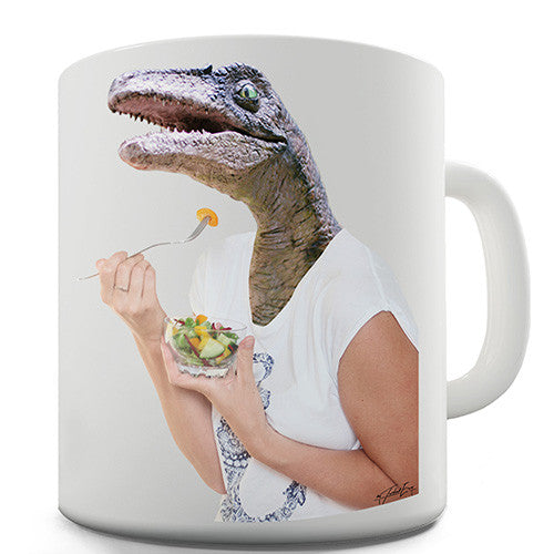 Dino Head Girl Novelty Mug