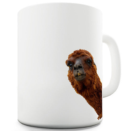 Goofy Llama Novelty Mug