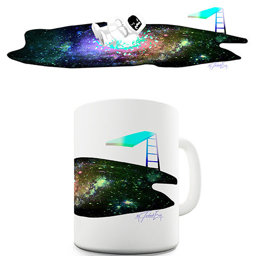 Galactic Swimming Pool Novelty Mug