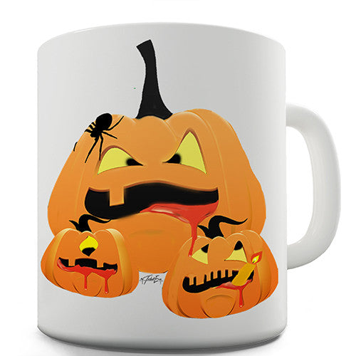 Freaky Pumpkins Novelty Mug