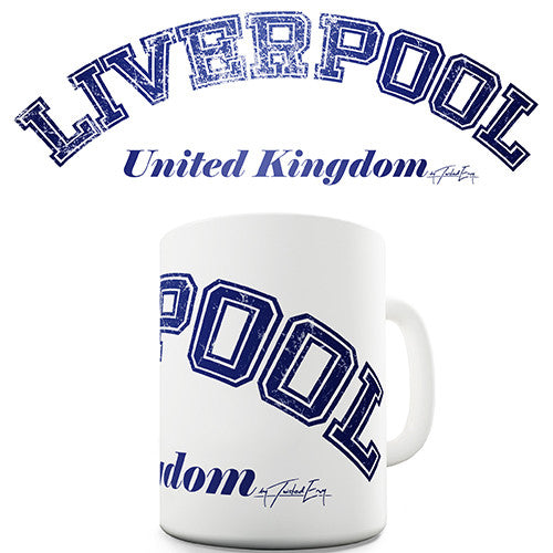 Liverpool United Kingdom Novelty Mug