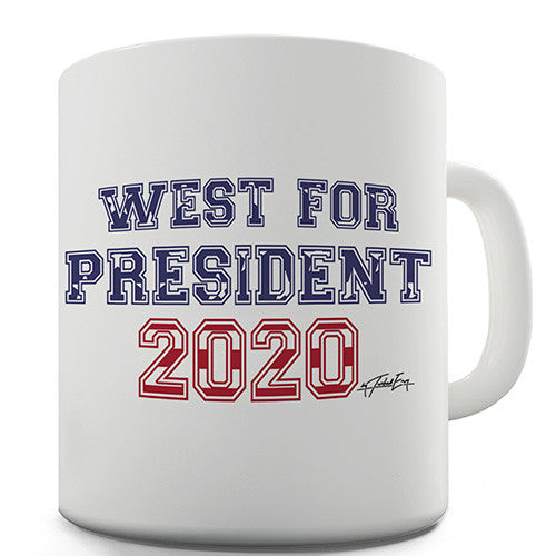 Kanye For President Novelty Mug
