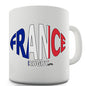 France Rugby Ball Flag Novelty Mug