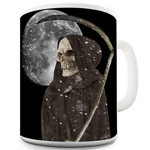 Grim Reaper Angel Of Death Novelty Mug