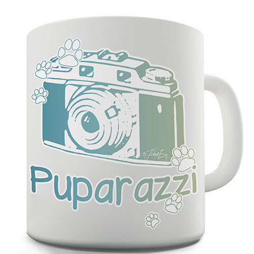 Puparazzi Camera Novelty Mug