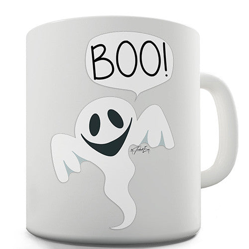 Friendly Ghost Boo Novelty Mug