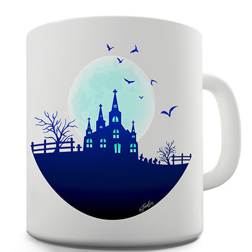 Haunted Mansion On The Hill Novelty Mug