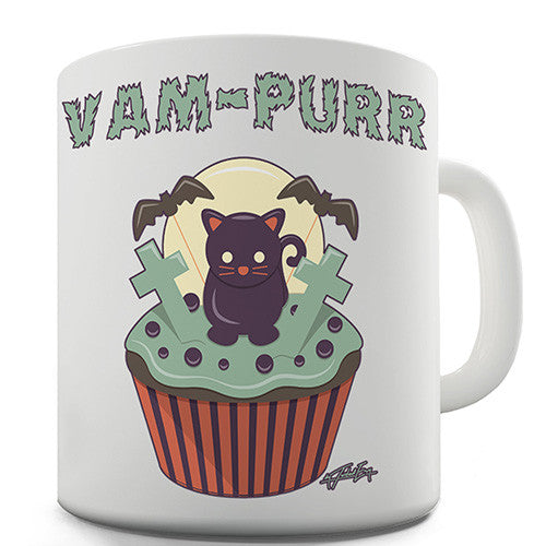 Vampurr Vampire Cupcake Novelty Mug