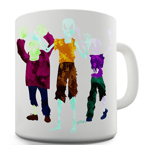 Zombies Night Out Novelty Mug