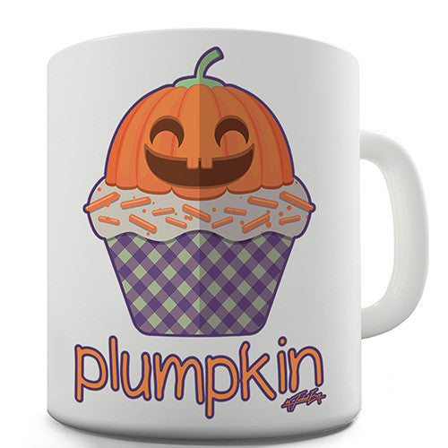 Halloween Pumpkin Cupcake Novelty Mug