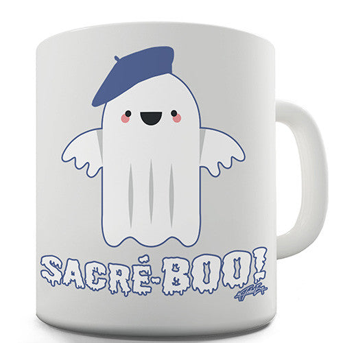 French Ghost Sacre-Boo Novelty Mug