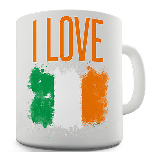 I Love Ireland Novelty Mug