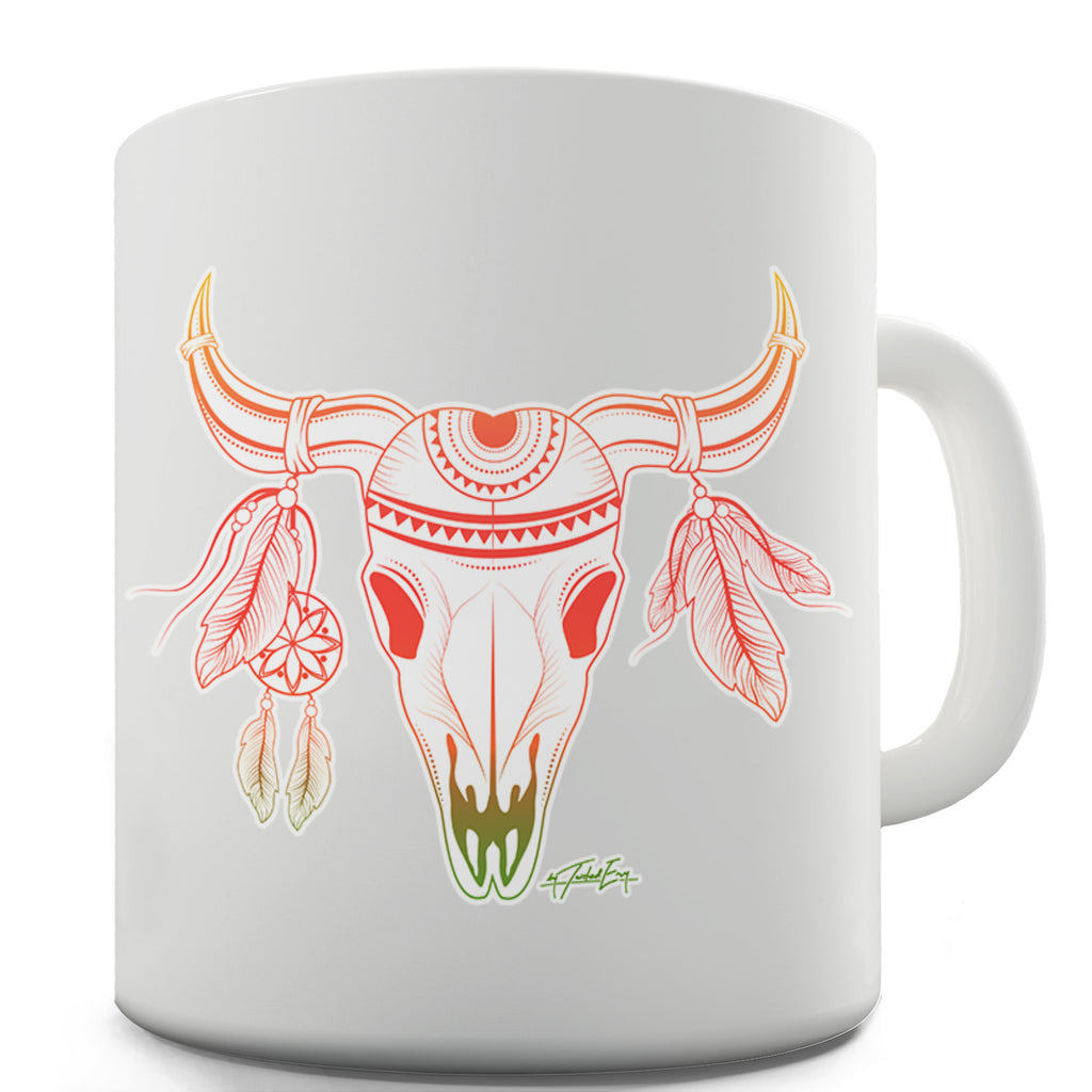 Desert Skull Novelty Mug