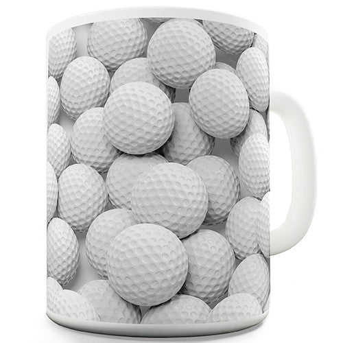 Lots Of Golf Balls Novelty Mug