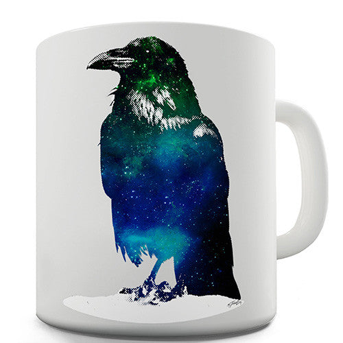 Galaxy Raven Novelty Mug