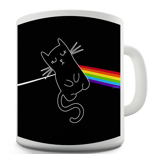 The Dark Side Of The Cat Novelty Mug