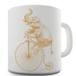 Elephant On A Penny Farthing Novelty Mug