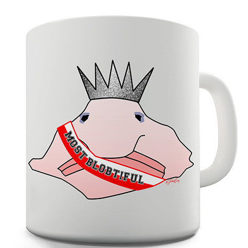 Blobfish Beauty Contest Novelty Mug