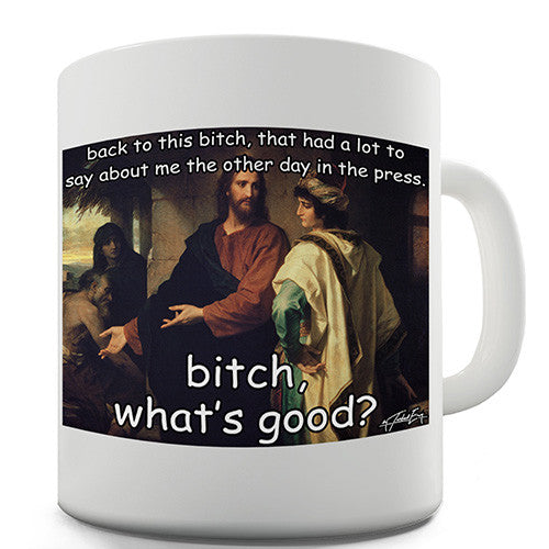 Rude Hofmann Christ And The Rich Young Ruler Novelty Mug