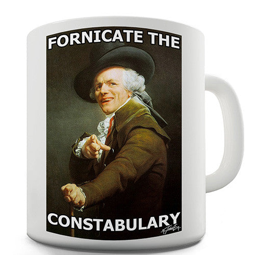 Joseph Ducreux Rapper Novelty Mug