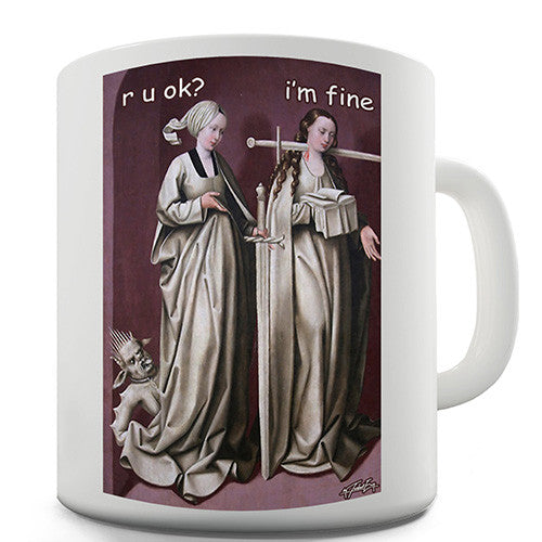 Funny Saints Sword Novelty Mug