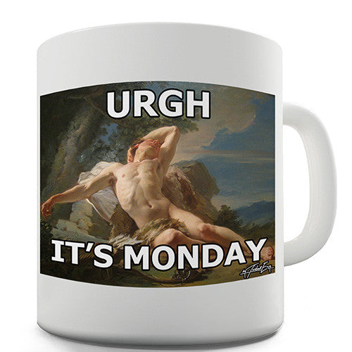 Sleeping Endymion Urgh It's Monday Funny Mug