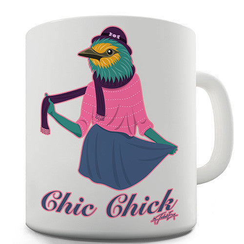 Chic Chick Ceramic Novelty Mug