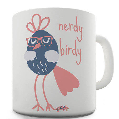 Nerdy Birdy Novelty Mug