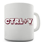 Ctrl V Paste Twins Novelty Mug