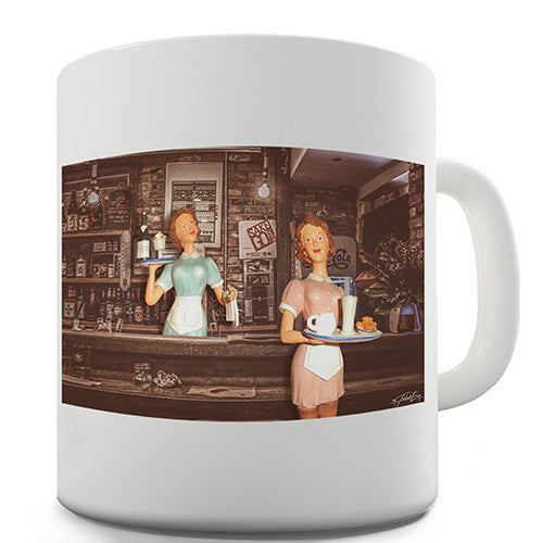 Surreal Mom's Diner Funny Mug